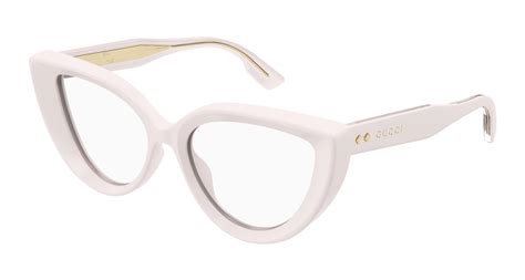 gucci gg15730|Gucci GG1530O 004 Eyeglasses in Ivory.